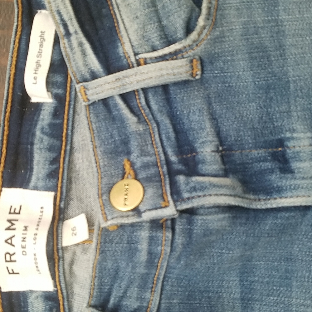 Le High Straight- Raw Hem - Picture 4 of 8